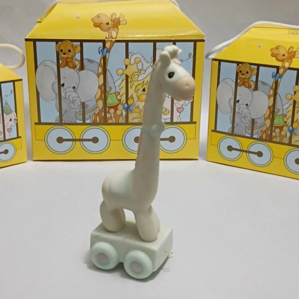 Precious Moments Giraffe Birthday Train